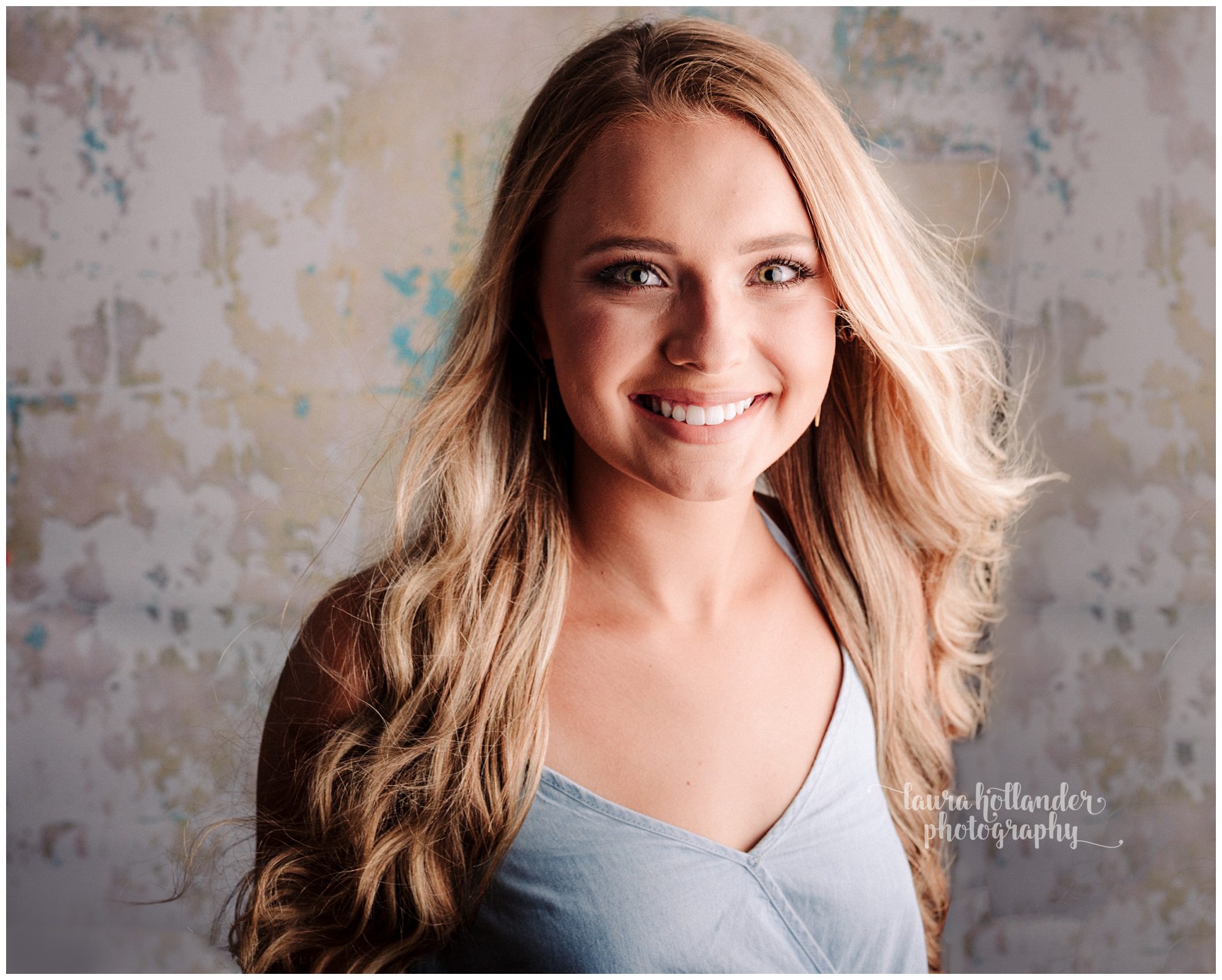 studio portrait photography, senior girl in Battle Creek, MI