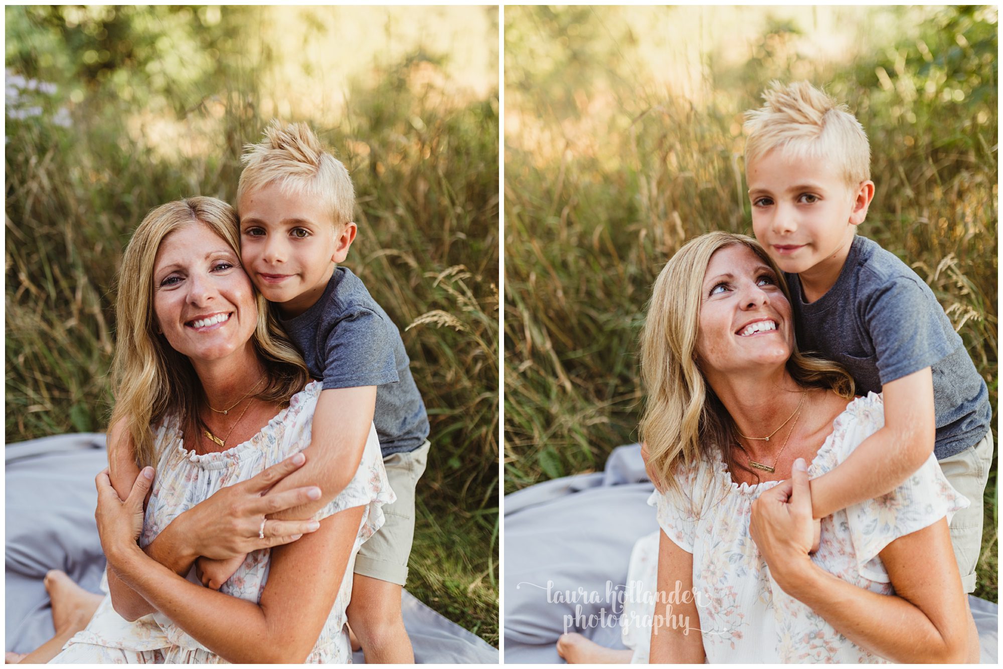 mommy and me session, Battle Creek MI, mother and son, Laura Hollander Photography