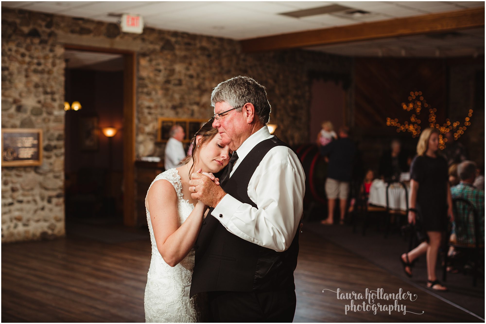 wedding reception, Lawton Community Center, MI- Laura Hollander Photography, southwest michigan wedding photographer